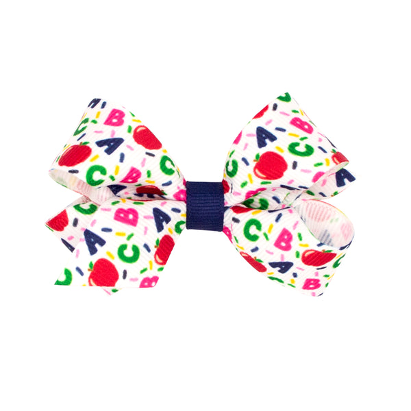 Back To School Grosgrain Hair Bows