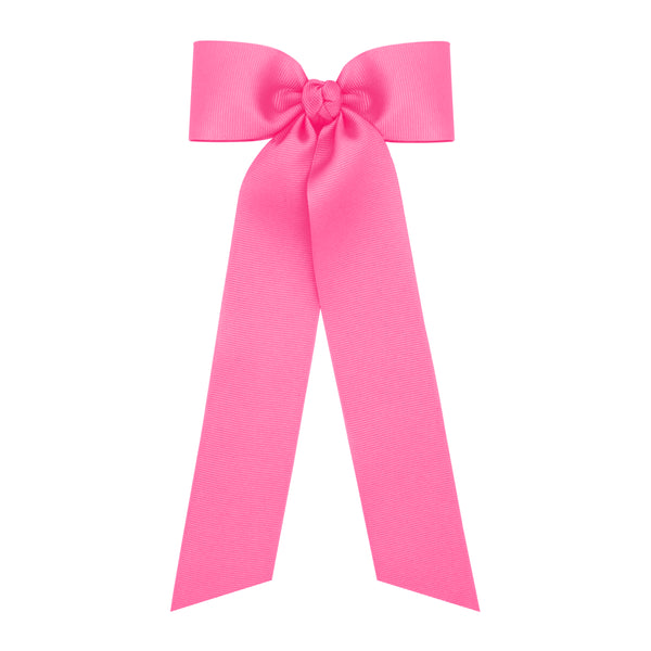 Hair Bowtie with Knot Wrap and Streamer Tails (Variety of Colors)