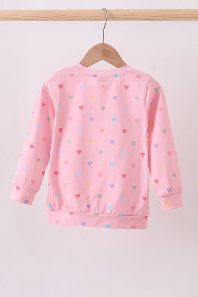 Light Pink Heart Top