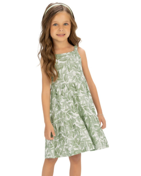 Foliage Print Dress