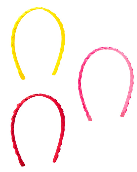 Ric Rac Lined Headband (Variety of Colors)