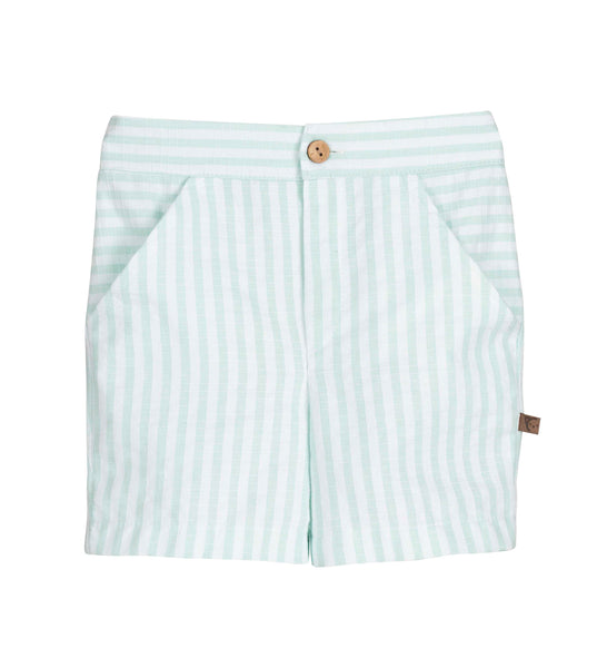 Mint Green Stripes Boy Set