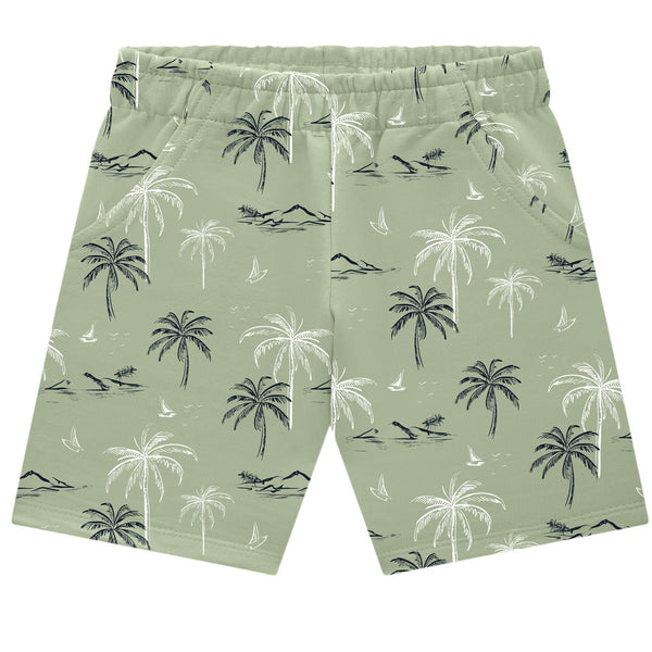 Surfboard & Coconut Trees Set