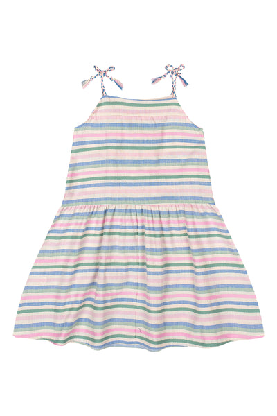 Woven Striped Dress