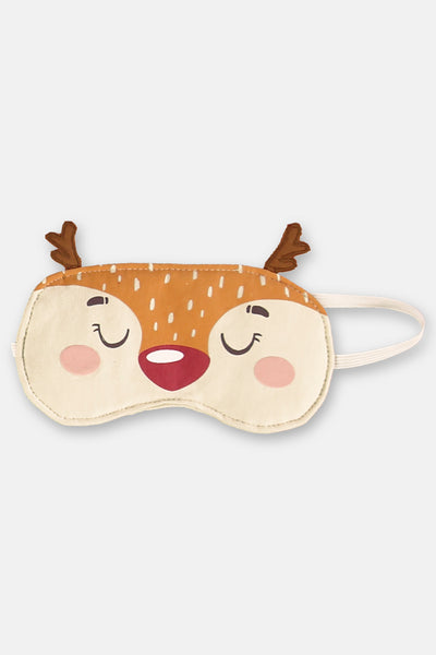 Chic Rudolph Night Dress with Sleep Mask