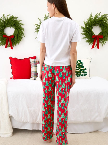 Christmas Tree Adult Bamboo Pajama Pants