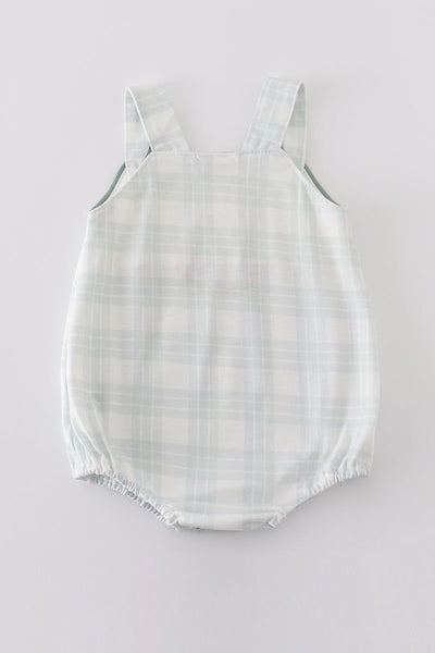 Sage Bunny Bubble Romper