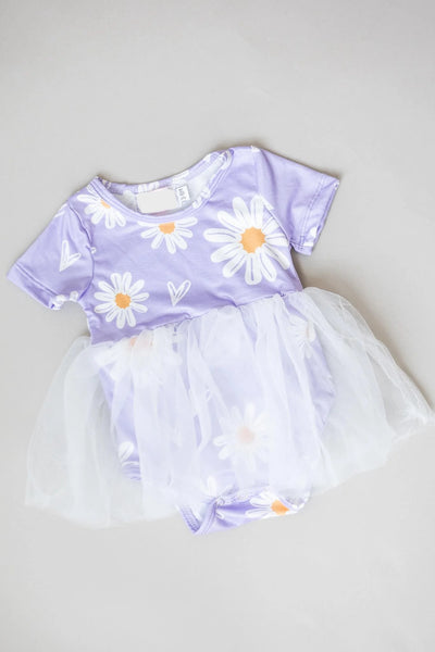 Love Daisies Tutu Bodysuit