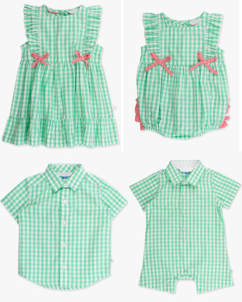 Gingham Woven Dress