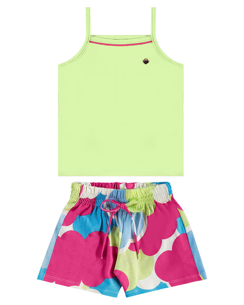 Neon Strappy Set: 8Y & 14Y