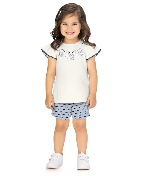 Navy Fishes & Starfishes Set
