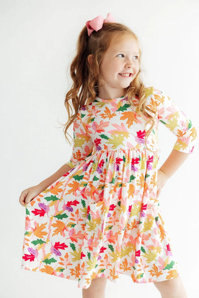 Autumn Leaves Twirl Dress