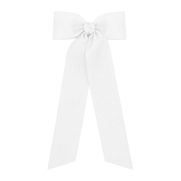Hair Bowtie with Knot Wrap and Streamer Tails (Variety of Colors)