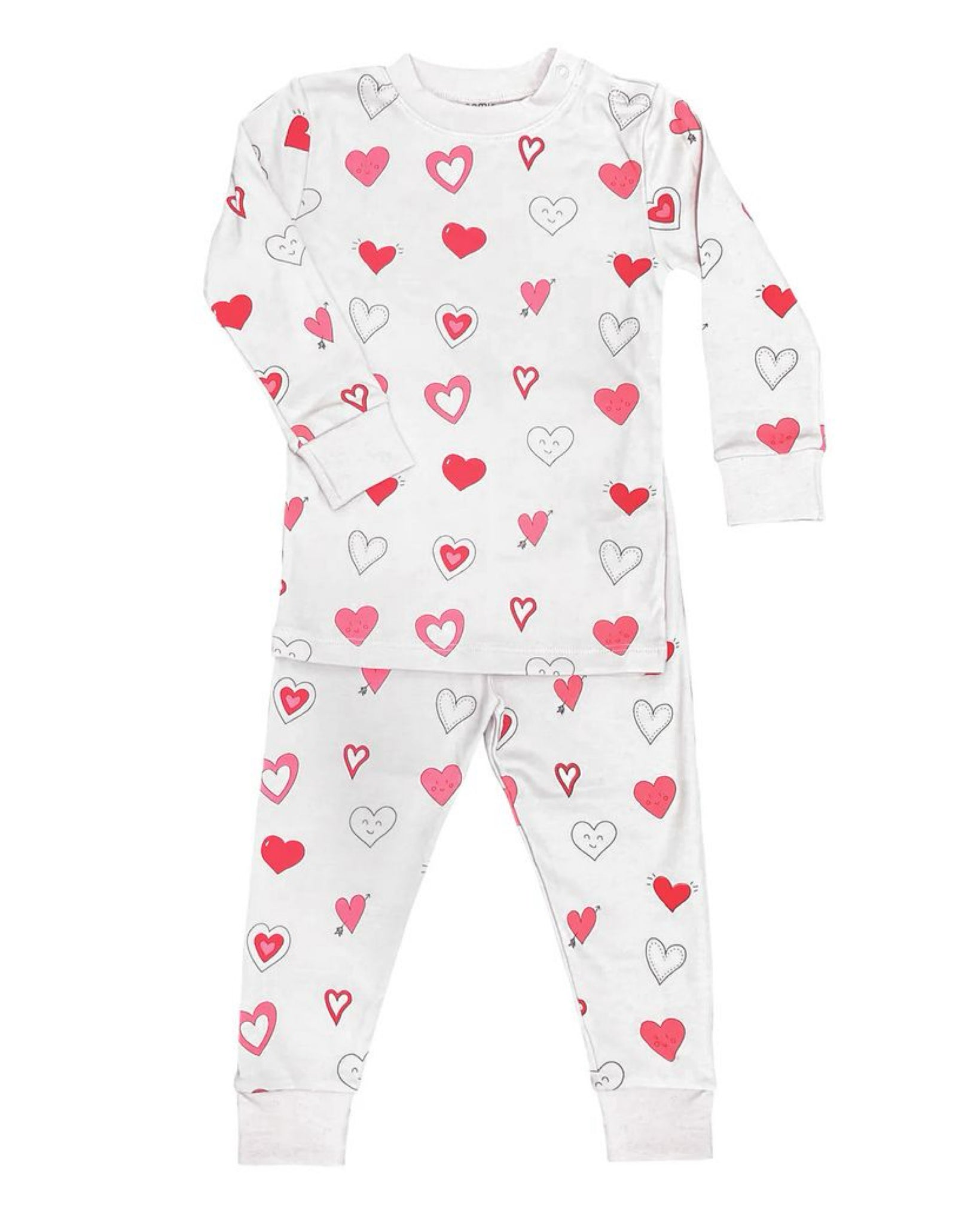 I Love You Pima Cotton Pajama Set