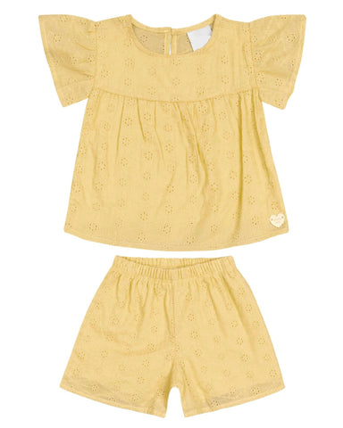 Yellow Laise Baby/Toddler Set
