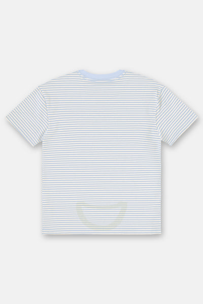 Blue Striped Set: 12-24m & 2T