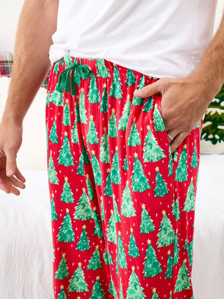 Christmas Tree Adult Bamboo Pajama Pants