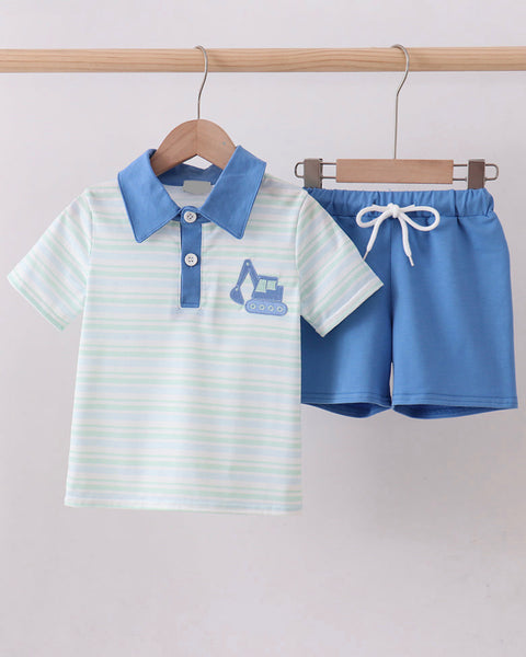 Excavator Polo Set