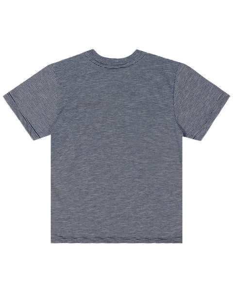 Navy Yarn Dyed T-Shirt