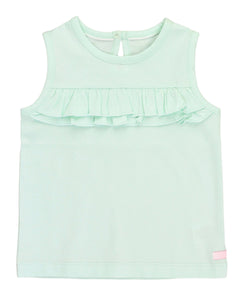 Ruffle Trim Tank Tops (Variety of Colors)