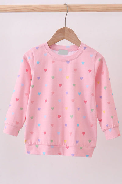 Light Pink Heart Top