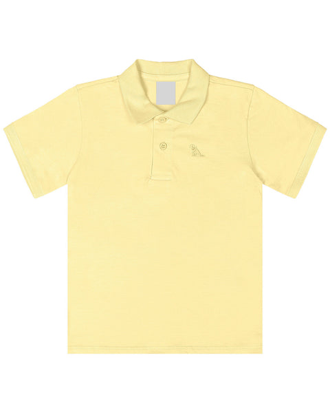 Light Yellow Polo Shirt