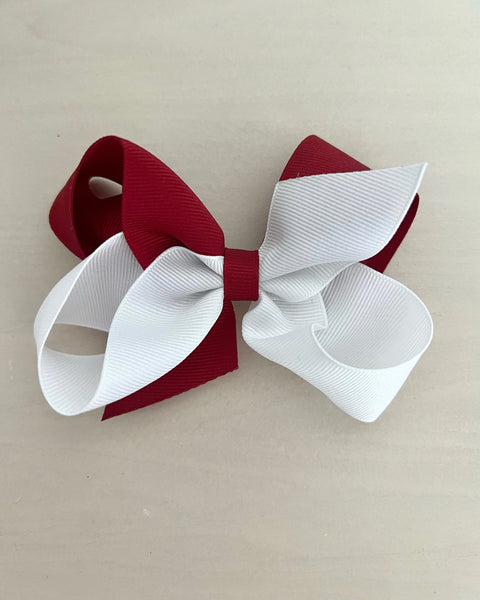 Two Tone Grosgrain Bow (Mini, Medium & King)