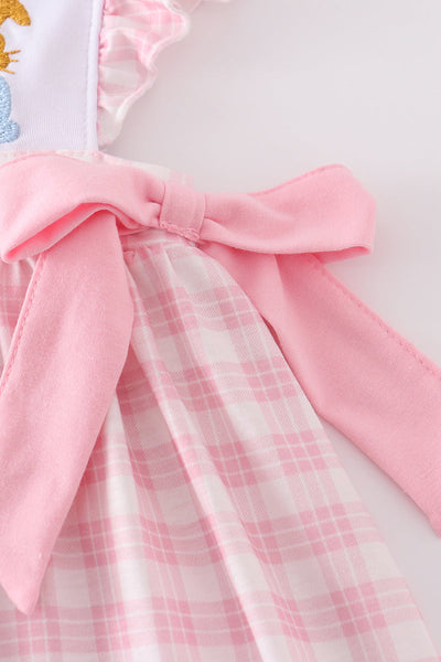 Bunny Pink Bow Dress