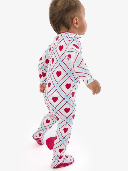 Sweetheart One Piece Footie Pajama