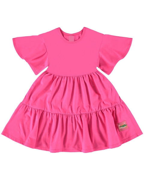 Pink Jersey Dress: 10Y