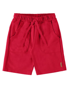 Red Bermuda Short