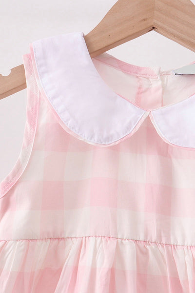 Pink Gingham Dress