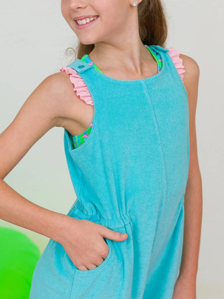 Aqua Terry Cover Up Romper