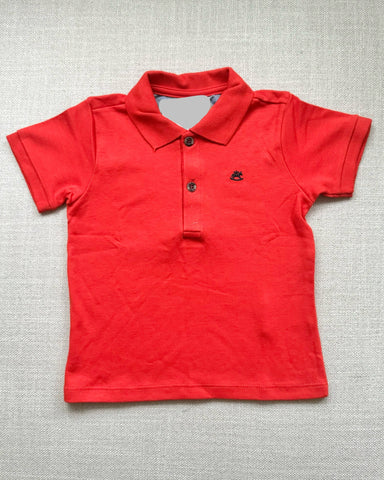 Red Soft Polo Shirt