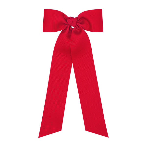 Hair Bowtie with Knot Wrap and Streamer Tails (Variety of Colors)
