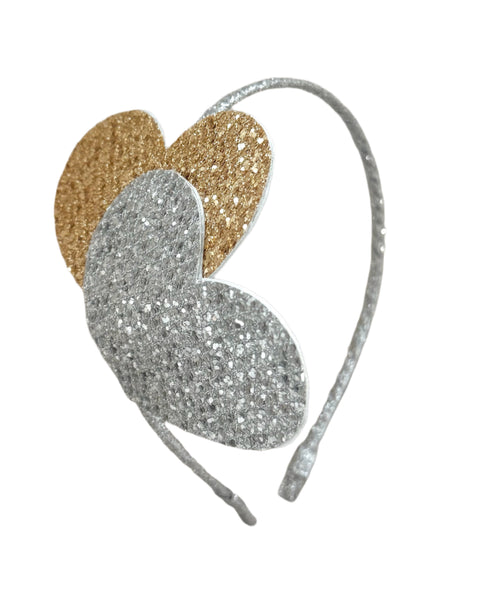 Double Heart Headband