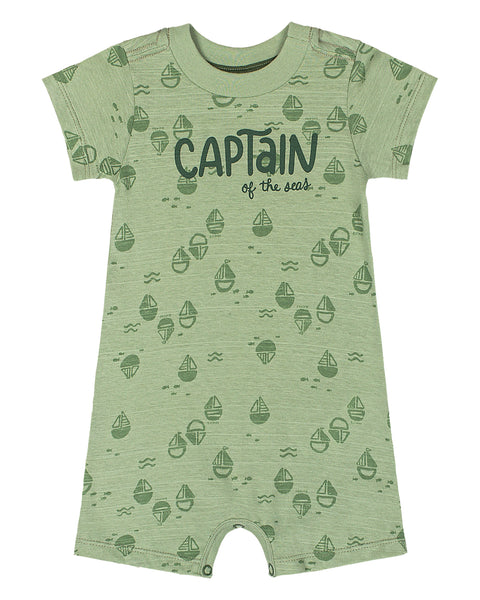 Captain Of The Seas Romper: 3-6m