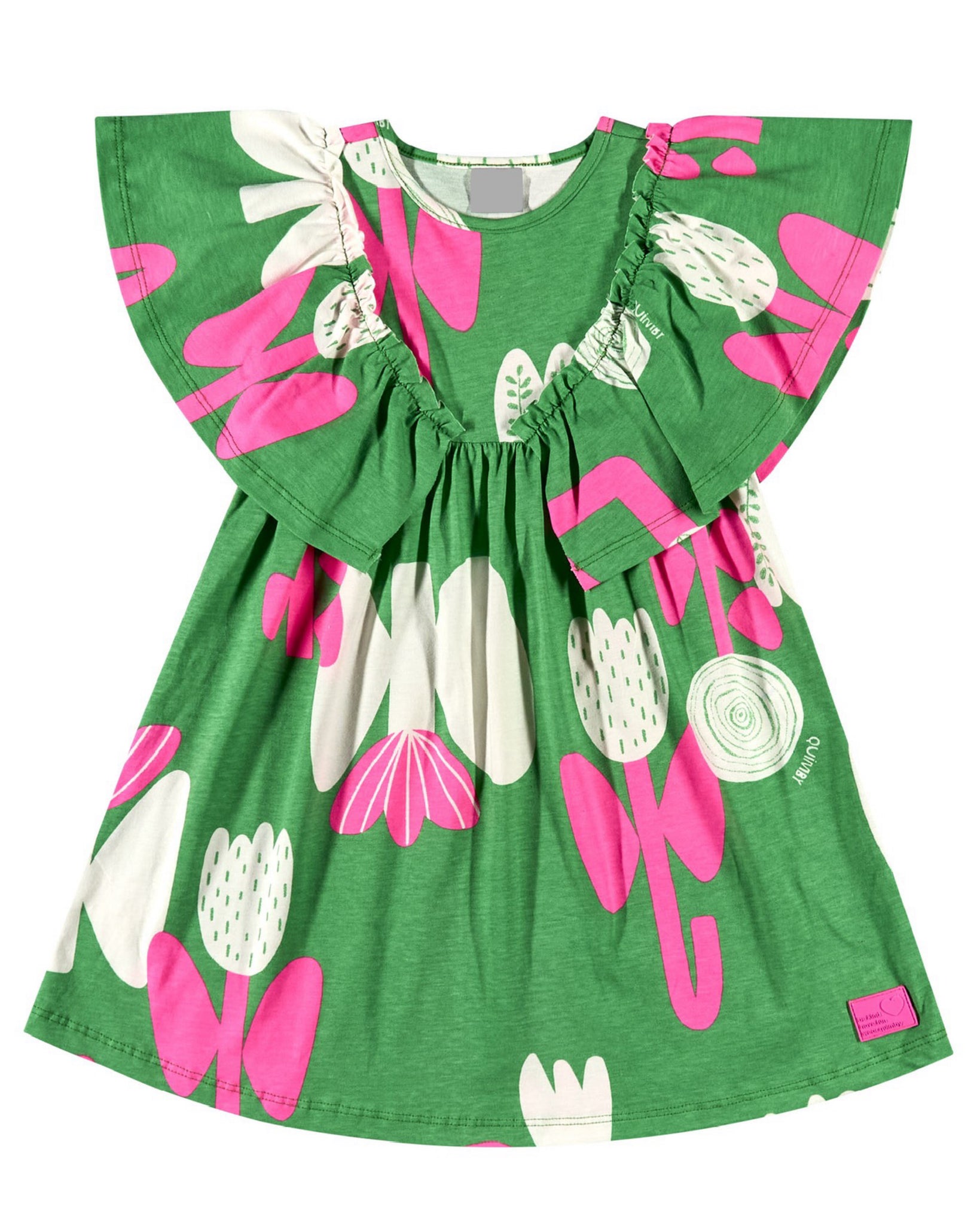 Tulip Green Dress