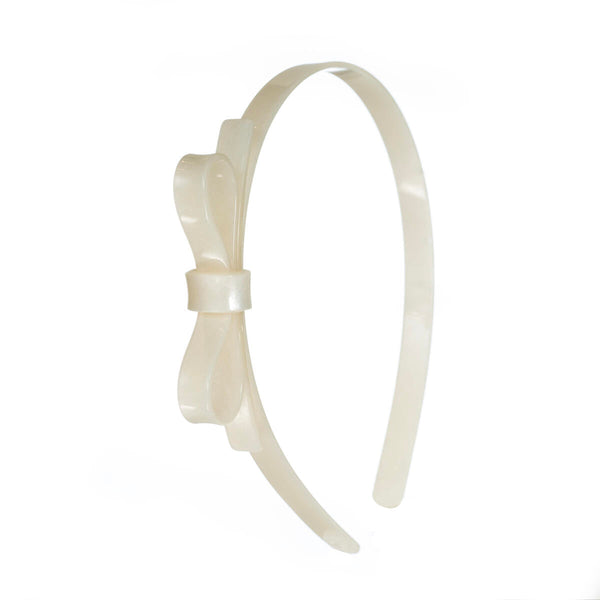 Thin Bow Solid Headband (Variety of Colors)