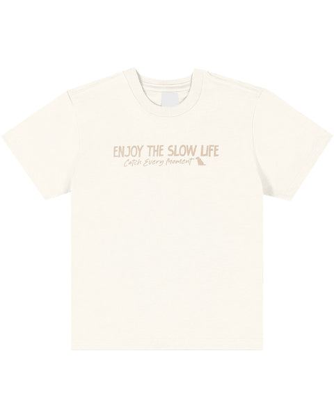 Catch Every Moment Off White T-Shirt