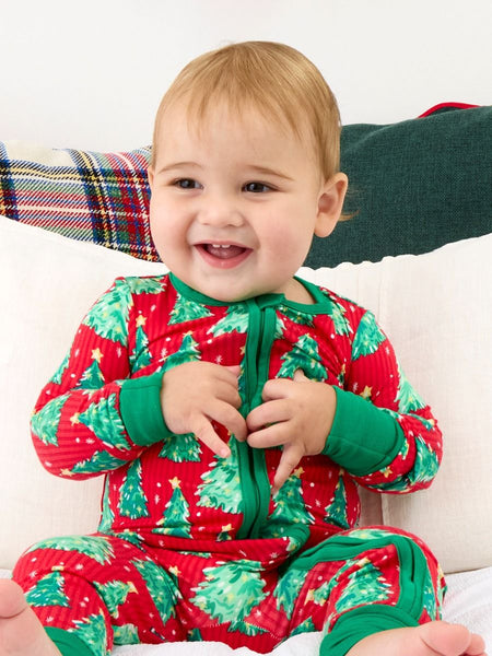 Christmas Tree Bamboo One Piece Pajama