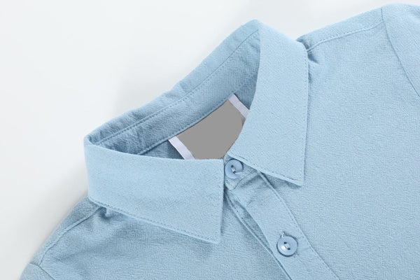 Light Blue Button-Up Shirt