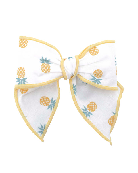 Pineapples Hair Clip Bow