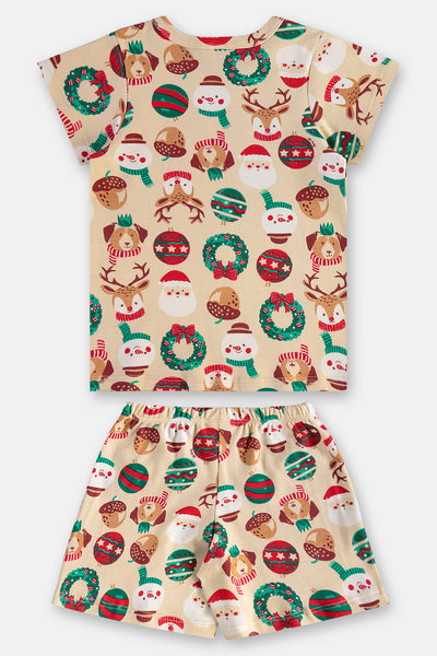 Merry Christmas Short Pajama Set