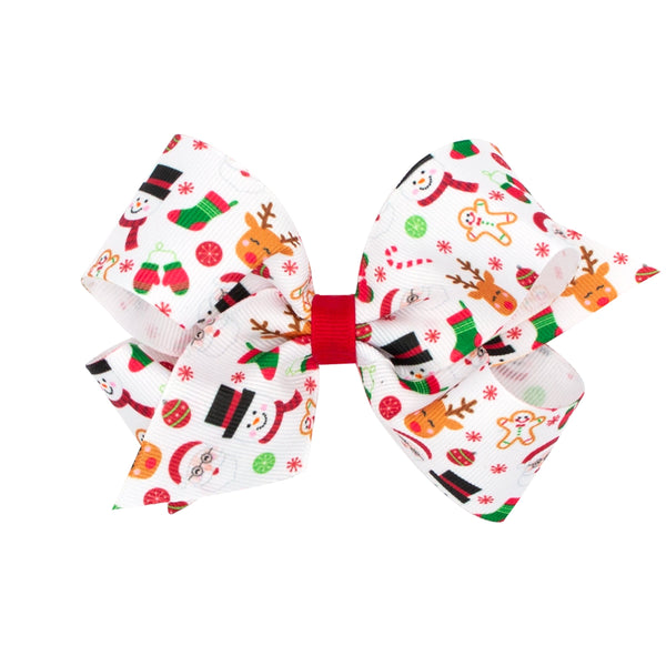 Christmas Medium Hair Bows