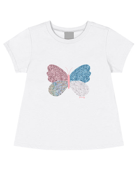 Reversible Sequins Butterfly Blouse (Variety of Colors)