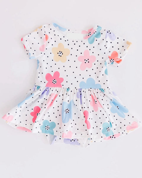 Dots & Daisies Twirl Bodysuit