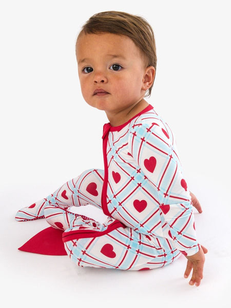 Sweetheart One Piece Footie Pajama