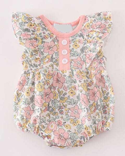 Floral Bubble Romper