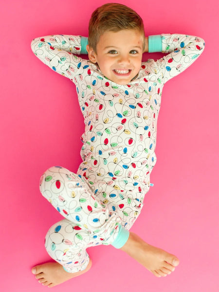 Christmas Lights Pajama Set